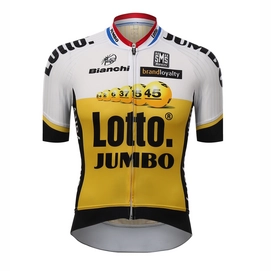 Fietsshirt Santini Lotto Jumbo Original Short Sleeve-L