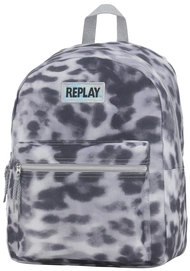 Rugzak Replay Girls Leopard Grey