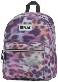 Rugzak Replay Girls Leopard Pink