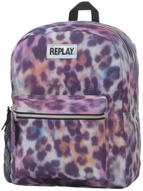 Rugzak Replay Girls Leopard Pink Groot