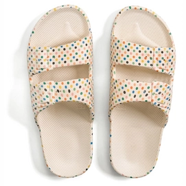 Slippers Freedom Moses Kids Fancy Retro Dots Stone-Taille 30 - 31