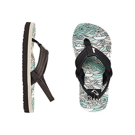 Flip Flops Reef Ahi Blue Sailboat Kids