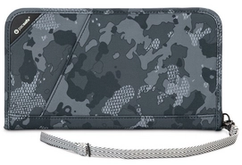 Portfolio Wallet Pacsafe RFIDsafe V200 Grey Camo