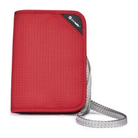 Portemonnee Pacsafe RFIDsafe V150 Organizer Goji Berry
