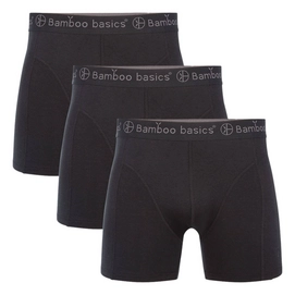 Boxers Bamboo Basics Men Rico Black (Lot de 3)-S