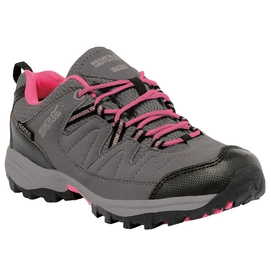 Chaussure de marche Regatta Holcombe Low Jnr Shoe Steel Tulip