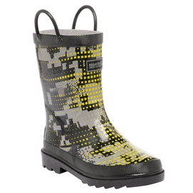 Bottes de Pluie Regatta Kids Puddleduck Welly Ash RockGrey