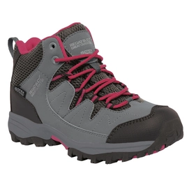 Wanderschuh Regatta Holcombe Mid Jnr Walking Boot Steel Vivacious Kinder