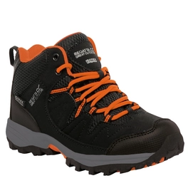 Chaussure de marche Regatta Holcombe Mid Jnr Walking Boot Black Magma