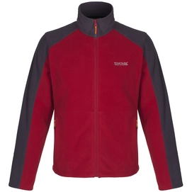 Sweatjacke Regatta Hedman II Fleece Chilli Pepper Iron Herren