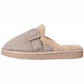 Pantoffel Romika Women Felt Buckle Brown