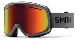 Skibrille Smith Range Charcoal / Red Sol-X Mirror