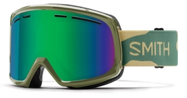 Ski Goggles Smith Range Camo/Green Sol-X Mirror