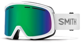 Skibril Smith Range White / Green Sol-X Mirror
