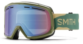 Masque de Ski Smith Range Camo / Blue Sensor Mirror