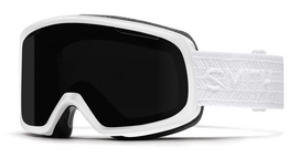 Skibril Smith Riot White Eclipse Frame Blackout