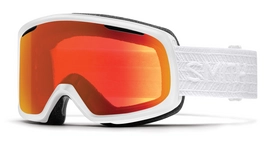 Skibrille Smith Riot White Eclipse Frame ChromaPop™ Everyday Damen