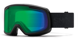 Masque de Ski Smith Riot Black Mosaic / ChromaPop Everyday Green Mirror
