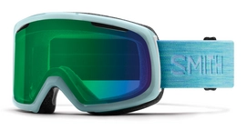 Masque de ski Smith Riot Opaline Odyssey / ChromaPop Everyday Green Mirror Bleu