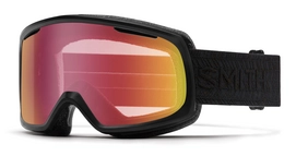 Skibrille Smith Riot Black Eclipse Rahmen Red Sensor Mirror Scheibe Damen