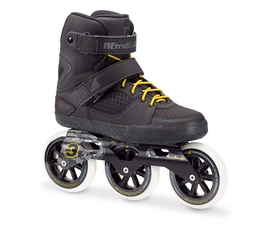 Inline-Skates Rollerblade Metroblade 110 3WD Black Yellow Unisex