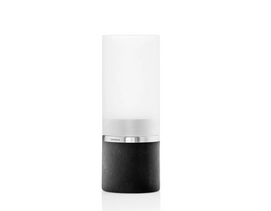 Windlicht Blomus Faro RVS Mat Zwart