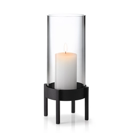 Windlicht Blomus Nero RVS 320