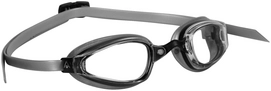 Schwimmbrille Aqua Sphere K180+ Transparente Linsen Schwarz/Silber