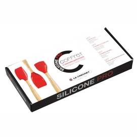 Silicone Pro Set Le Creuset Cerise (3 pièces)