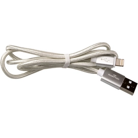 Oplaadkabel Rubytec Charge Micro USB & Lightning wit 1 m