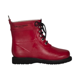 Ankle Boots Ilse Jacobsen RUB2 Deep Red-Shoe size 38