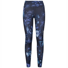 Legging Odlo Femme Bottom Long Element Light Aop Diving Navy Flower Aop SS19