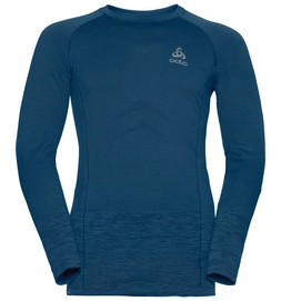 Pullover Odlo Midlayer Seamless Quagg Blue Opal Peacoat Herren