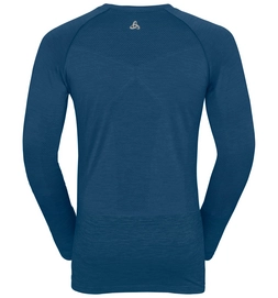Trui Odlo Midlayer Seamless Quagg Men Blue Opal Peacoat