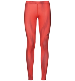 Legging Odlo Ebe Women Hot Coral Aop