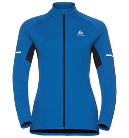 Vest Odlo Midlayer Full Zip Zeroweight Women Lapis Blue Peacoat