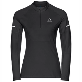 Pullover Odlo Midlayer 1/2 Zip Omnius Warm Black Damen