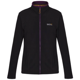 Sweatjacke Regatta Clemance II Fleece Schwarz Blackcurrant Damen