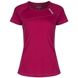 T-Shirt Regatta Womens Volito T-Shirts Dark Cerise Damen