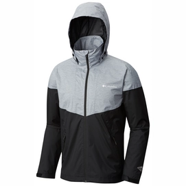 Regenjas Columbia Men Inner Limits Black Grey Ash