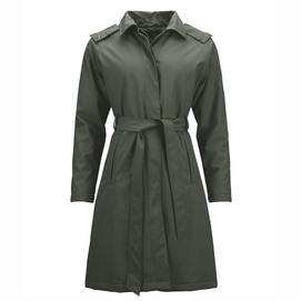 Raincoat RAINS Women Trench Coat Green