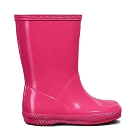 Regenstiefel Hunter Original Kids First Gloss Pink-Schuhgröße 21