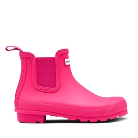 Boots Hunter Women Original Chelsea Bright Pink-Shoe size 37