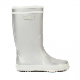 Bottes de Pluie Aigle Lolly Pop Enfant Silver