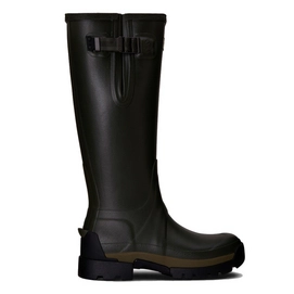 Wellies Hunter Women Balmoral Adjustable 3 Neo Dark Olive-Shoe Size 3