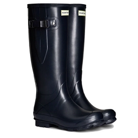 Regenlaars Hunter Women Norris Field Side Adjustable Navy