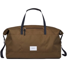 Reisetasche Sandqvist Milton Olive With Black Leather