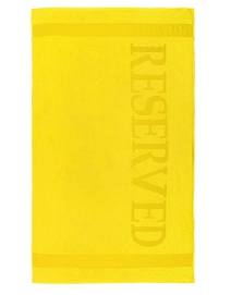 Strandlaken Reserved Geel