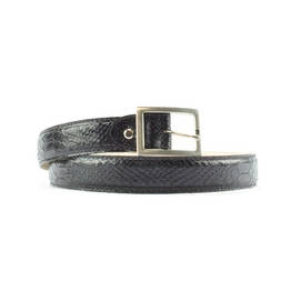 Gürtel Jeffery West Printed Black Snake