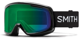 Masque de Ski Smith Riot Black / ChromaPop Everyday Green Mirror